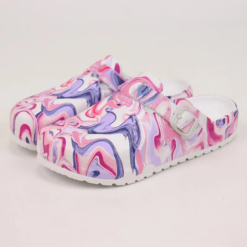Cartoon Medical Clogs - Slip Resistant Doctor/Nurse Shoes