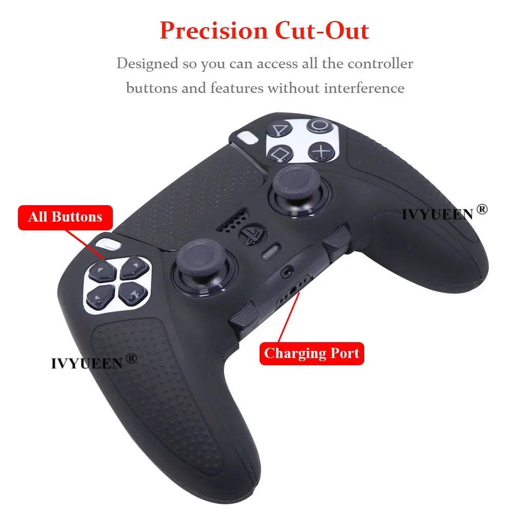 PS5 DualSense Edge Anti-Slip Silicone Grip Cover
