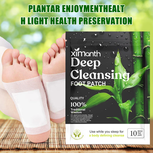 ximonth Natural Detox Foot Patches - Stress Relief & Deep Sleep Aid
