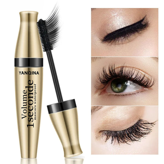 3D Fiber Mascara: Waterproof Volume & Curl