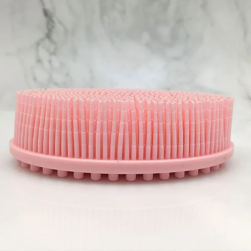 Exfoliating Silicone Body Brush - 2-in-1 Bath & Scalp Massager