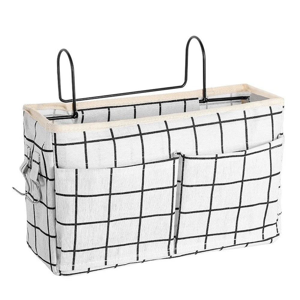 Baby Crib Organizer: Nappy Holder & Toy Storage Caddy