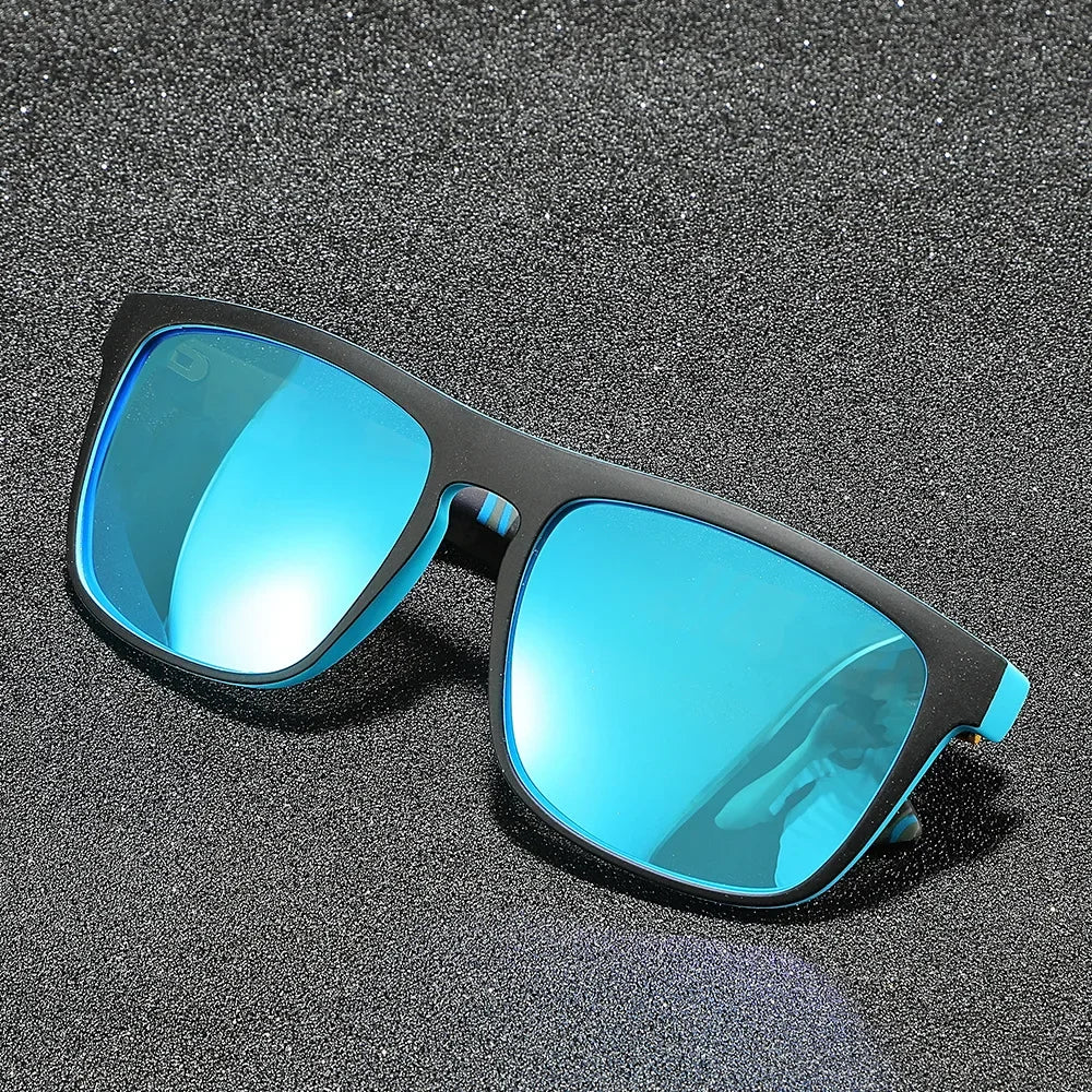 Polarized Sunglasses UV400 Luxury Designer Vintage Square
