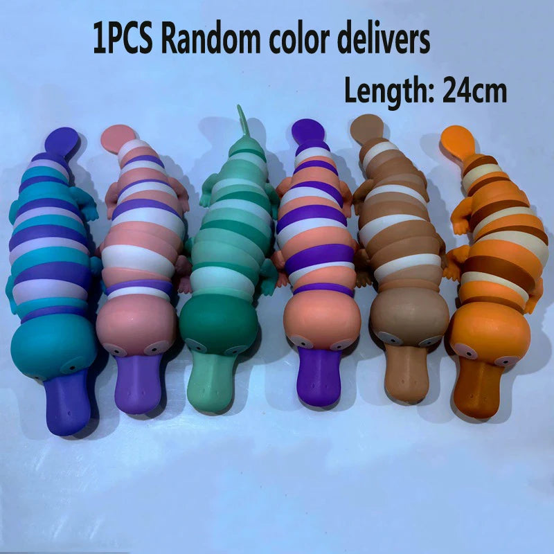 Fidget Slug Toy 2025: 3D Colorful Sensory Fun for Kids