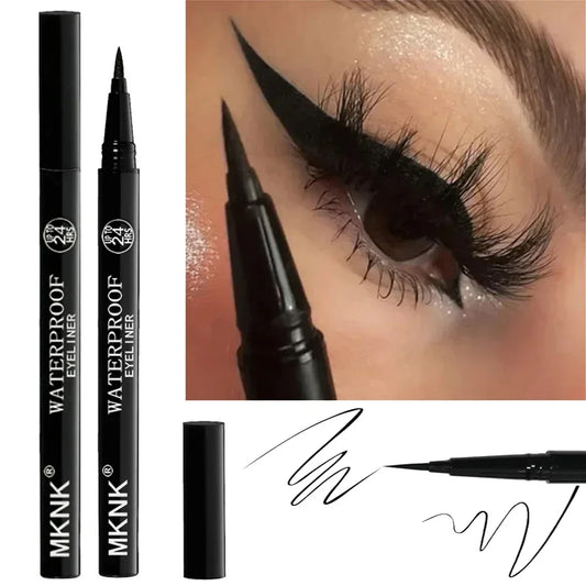 Quick-Dry Waterproof Eyeliner: Long-Lasting Matte Pencil