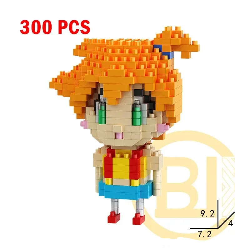 Pokemon Nanoblock Pikachu Set - 66pcs Educational Toy