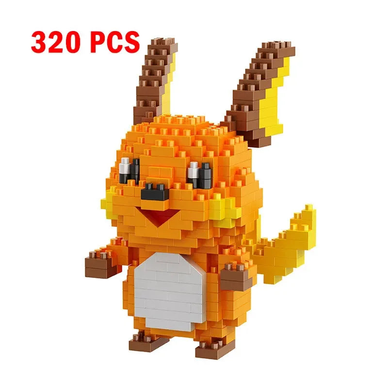 Pokemon Nanoblock Pikachu Set - 66pcs Educational Toy