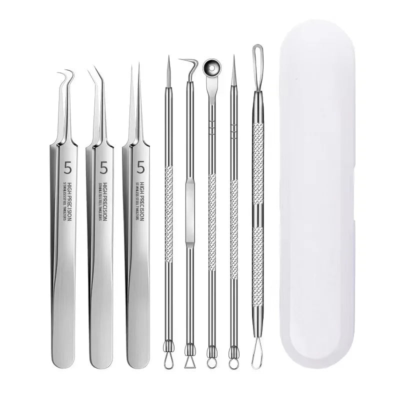 German Ultra-fine Blackhead Tweezers - Acne Remover Tool