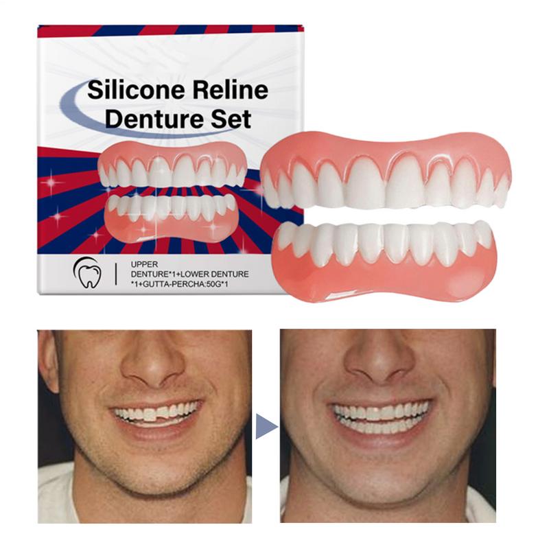 Silicone Denture Reline Kit - Professional & Portable