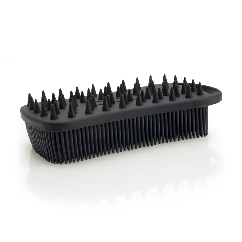 Exfoliating Silicone Body Brush - 2-in-1 Bath & Scalp Massager