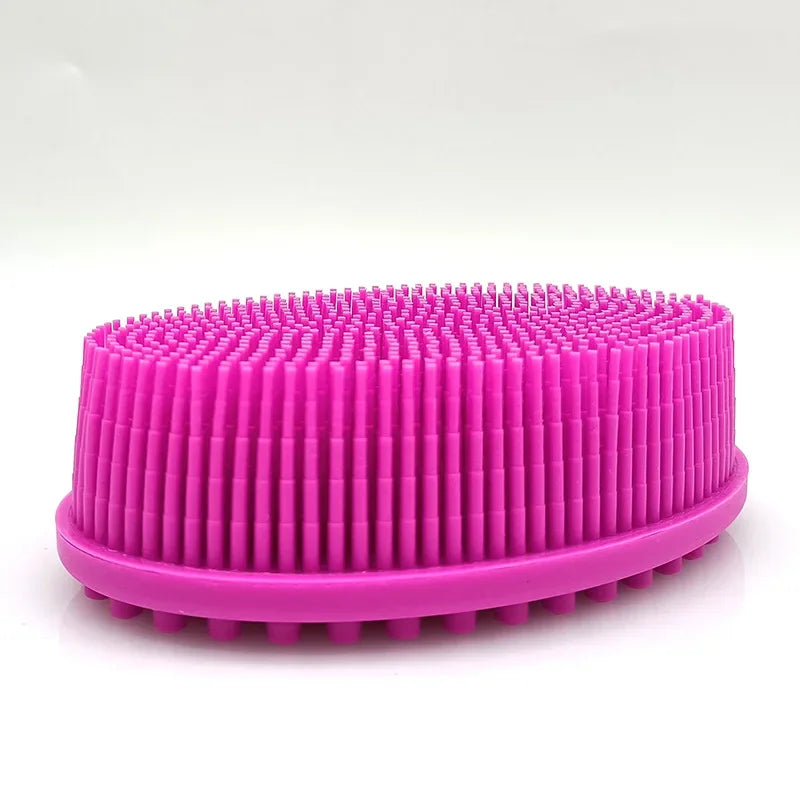 Exfoliating Silicone Body Brush - 2-in-1 Bath & Scalp Massager