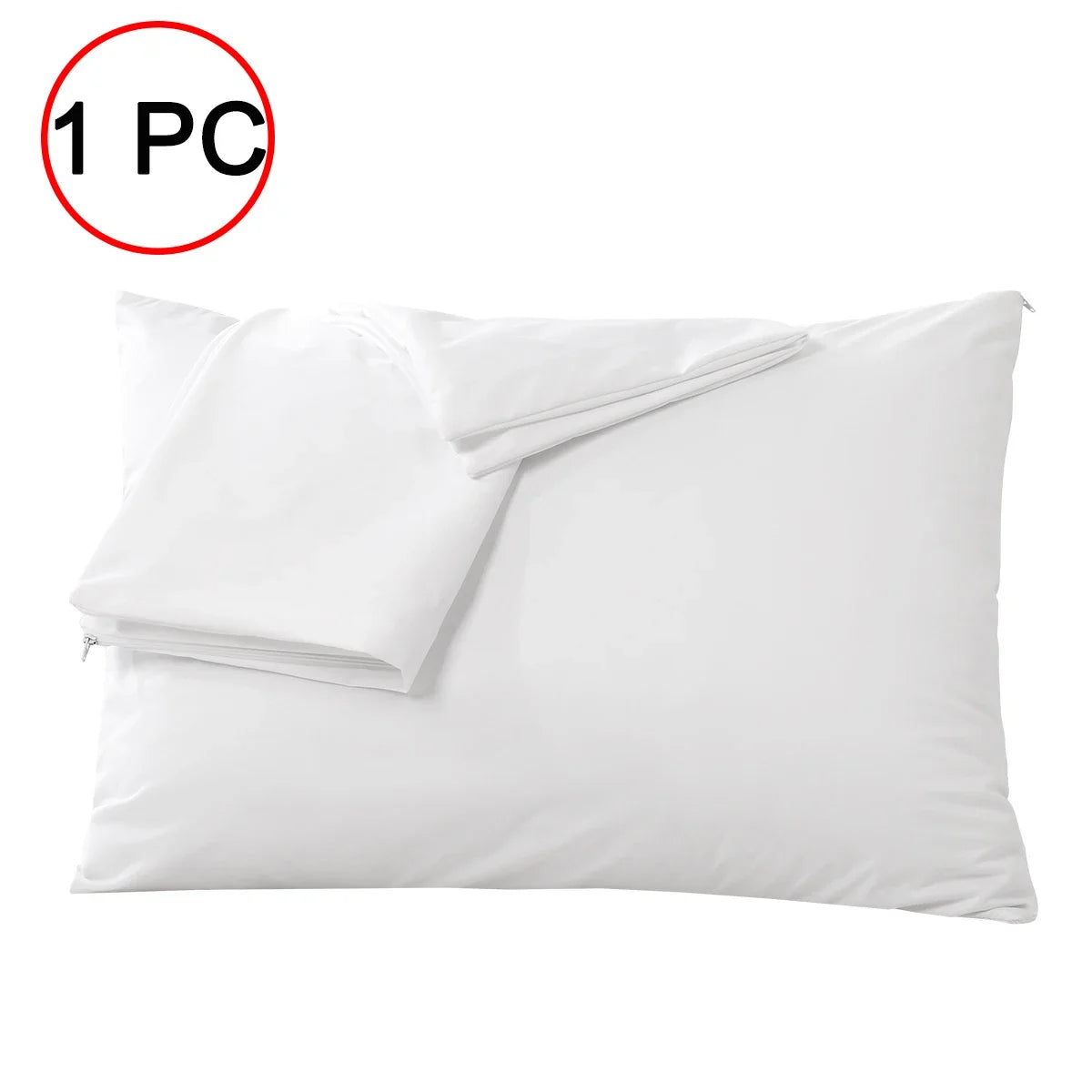 Waterproof Allergy Pillow Cover - Anti Mite & Bug Proof