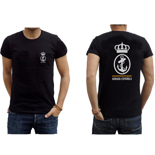 Spanish Naval T-Shirt 100% Cotton Casual O-Neck S-3XL