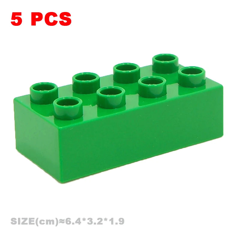 MOC Big Building Blocks - Duploes Compatible DIY Toys