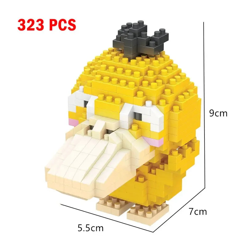 Pokemon Nanoblock Pikachu Set - 66pcs Educational Toy