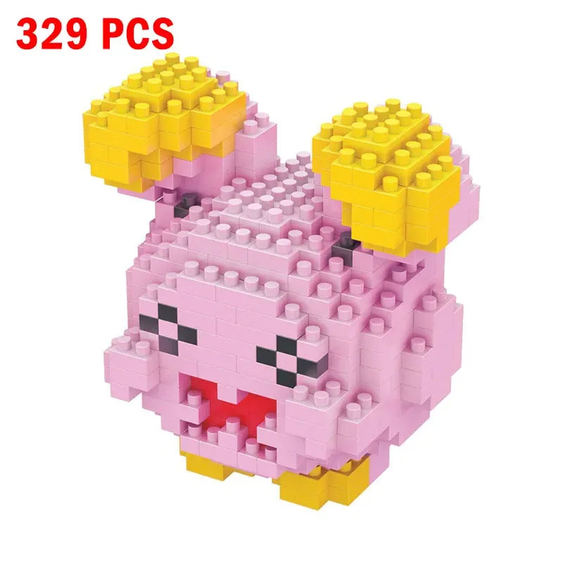 Pokemon Nanoblock Pikachu Set - 66pcs Educational Toy