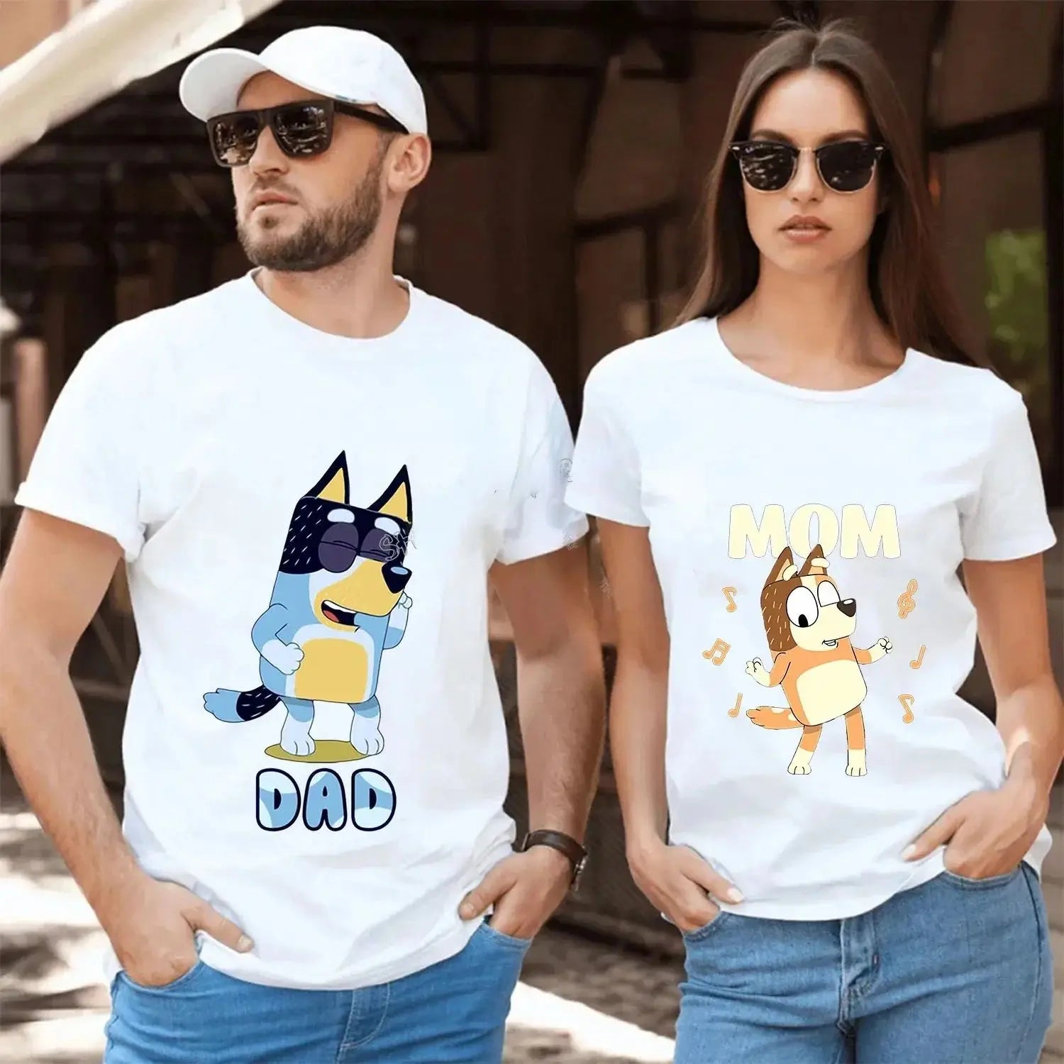Family Pack Animated T-Shirts - Cute Summer Gift