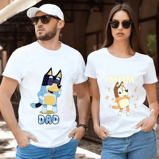 Family Pack Animated T-Shirts - Cute Summer Gift