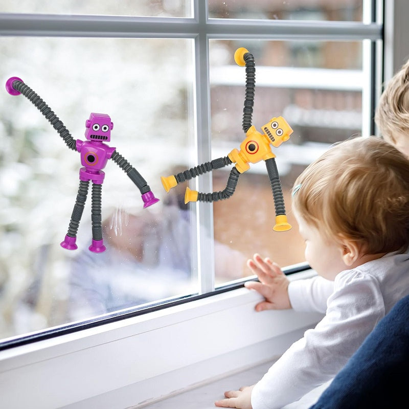 Children Suction Cup Pop Tubes - Stress Relief Fidget Toy