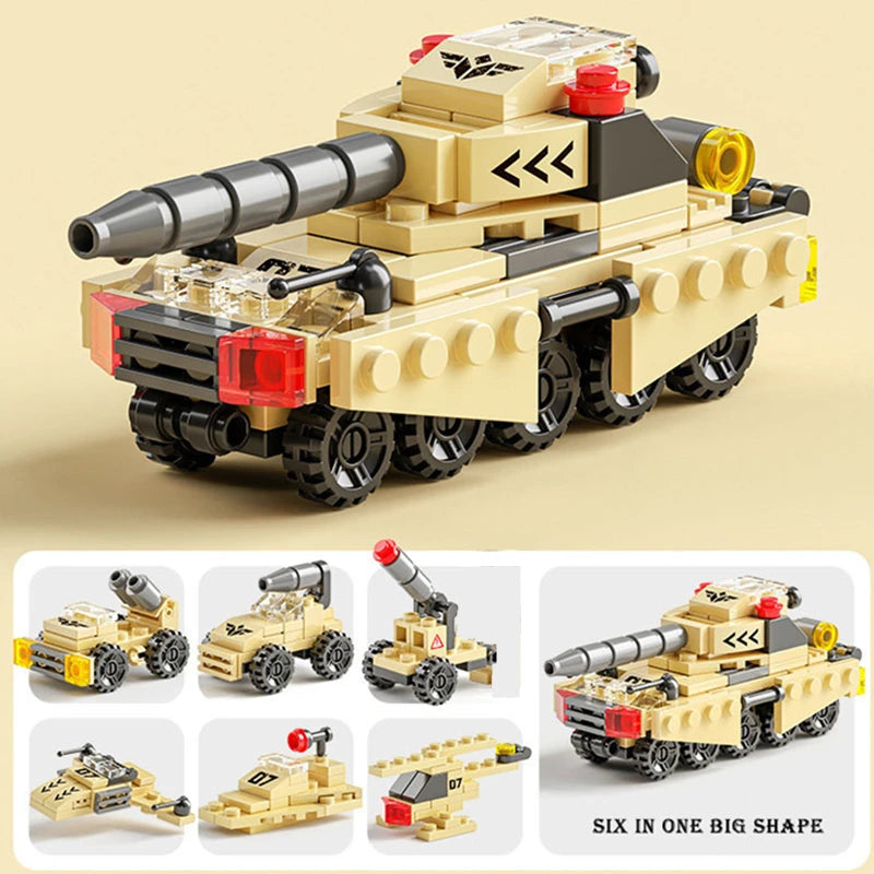 Engineering Cement Mixer & Loader Blocks Set - Police Edition