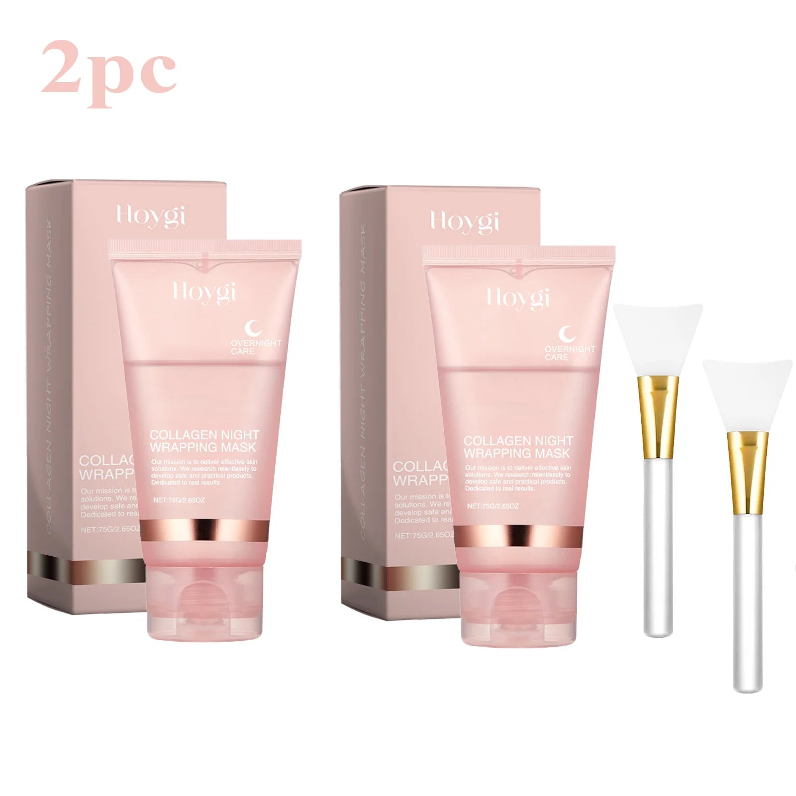 hoygi  Collagen Peel Off Mask Set - Deep Hydration Overnight Care