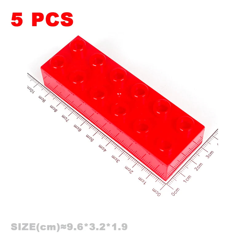 MOC Big Building Blocks - Duploes Compatible DIY Toys