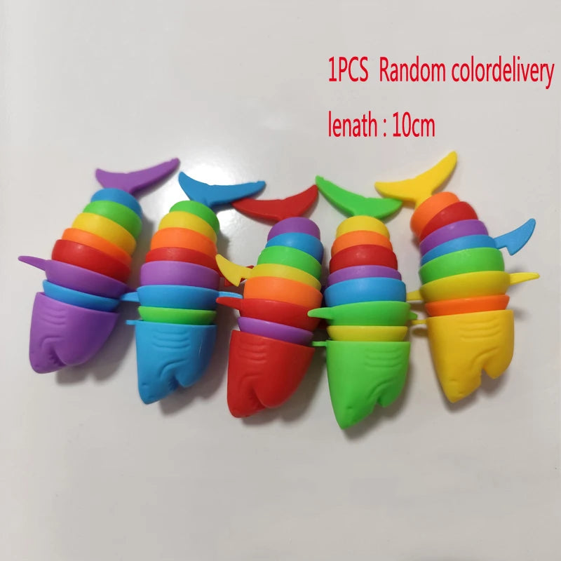 Fidget Slug Toy 2025: 3D Colorful Sensory Fun for Kids
