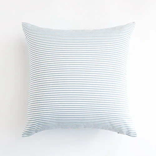 Light Blue Plaid Pillow Covers - Decorative Sofa Cushion 30x50cm