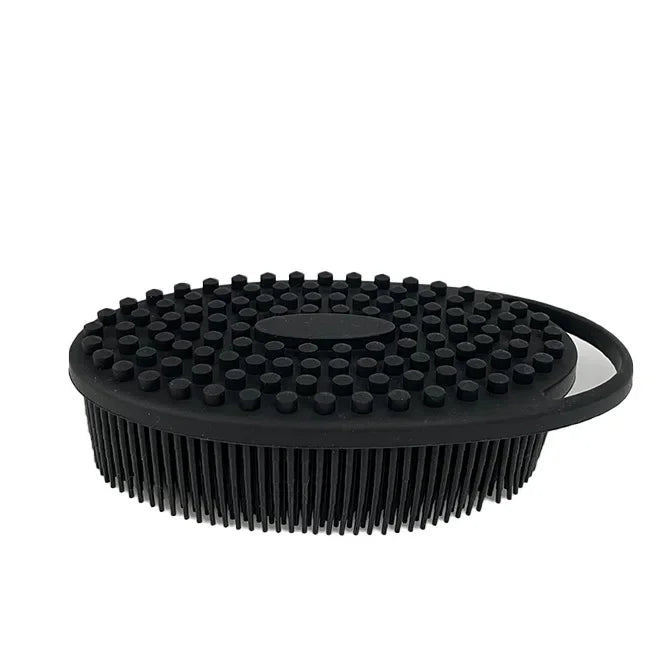Exfoliating Silicone Body Brush - 2-in-1 Bath & Scalp Massager