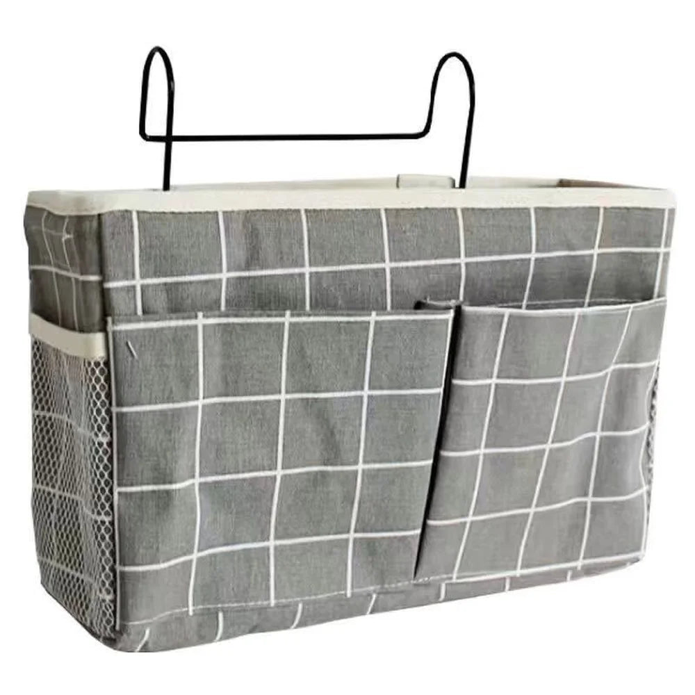 Baby Crib Organizer: Nappy Holder & Toy Storage Caddy