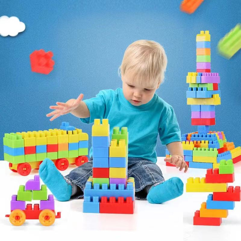 130pcs Large Building Blocks - Educational Toy Set for Kids