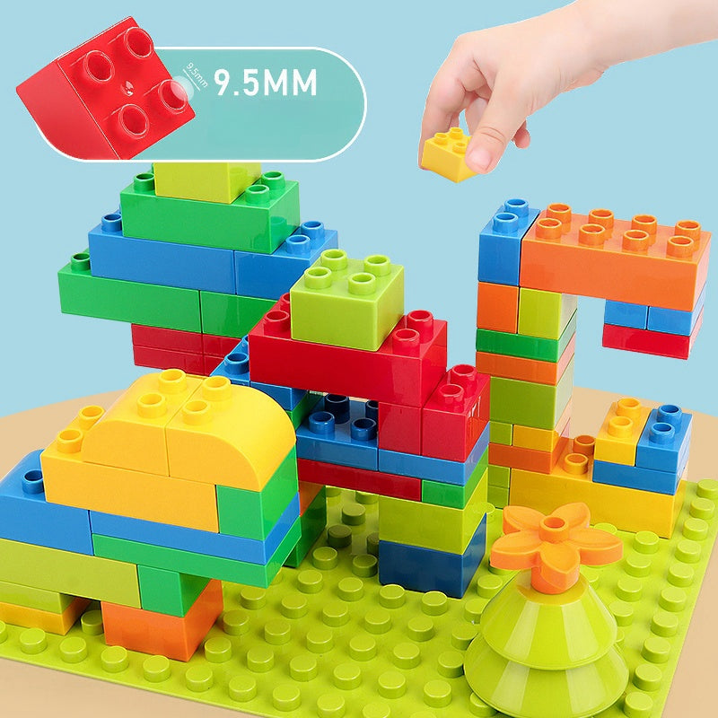 80PCS Colorful Building Blocks Set - Creative DIY Baby Toys