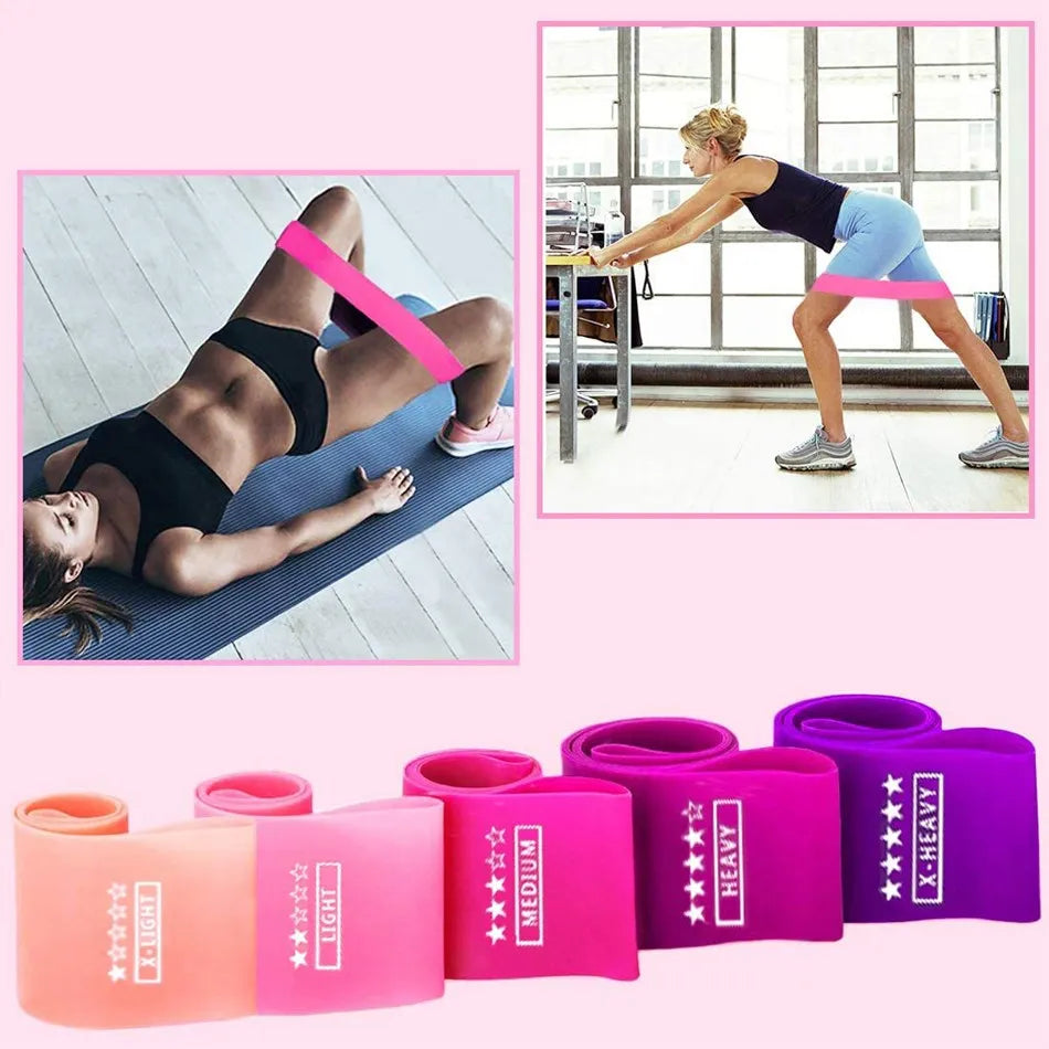 Resistance Bands for Yoga & Gym - WOSWEIR Fitness Equipment