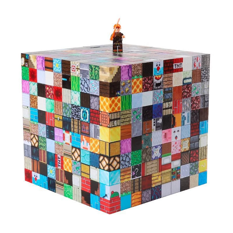 Magnetic Building Blocks STEM Montessori Set 10-200PCS