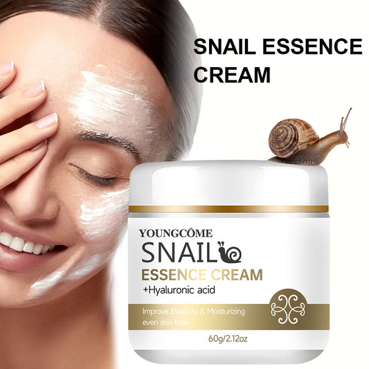 Youngcome Snail Essence Cream: Hyaluronic & Retinol Moisturizer