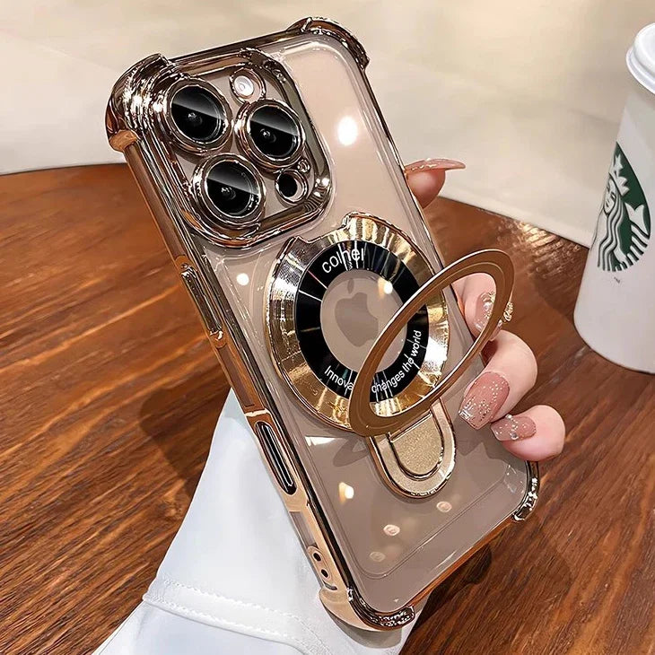 Magsafe Kickstand Case: Desert Gold for iPhone 16-11 Pro Max
