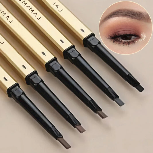 Waterproof Double Head Eyebrow Pencil - 5 Colors & Brush