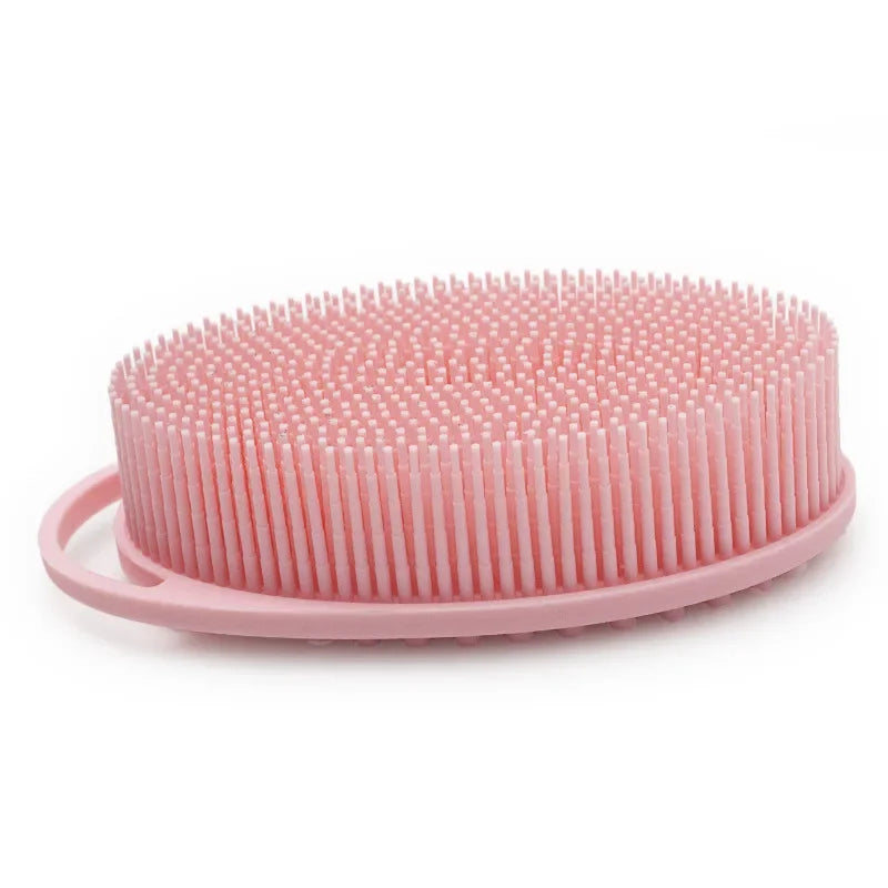Exfoliating Silicone Body Brush - 2-in-1 Bath & Scalp Massager