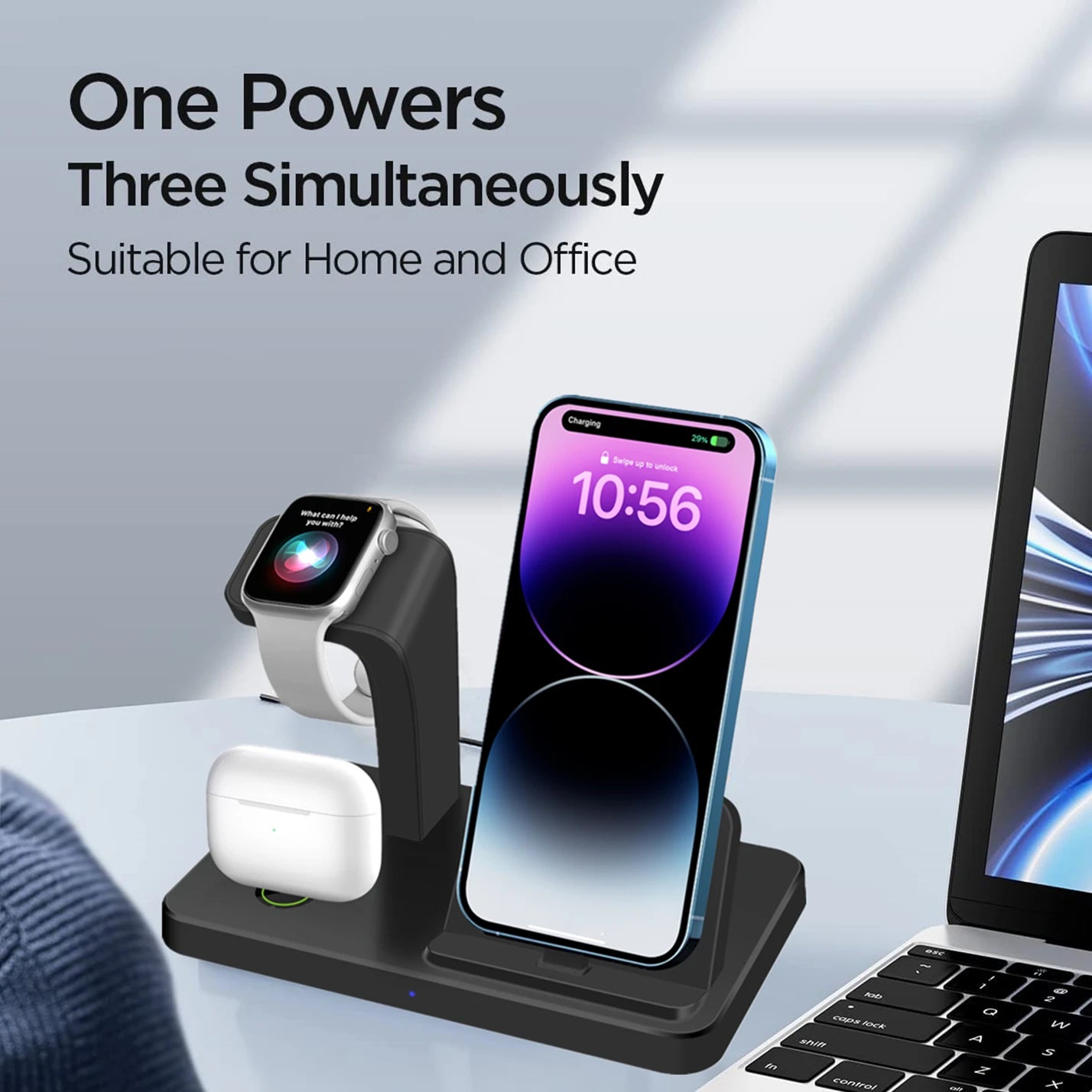 Apple 3-in-1 Fast Wireless Charger for iPhone & AirPods