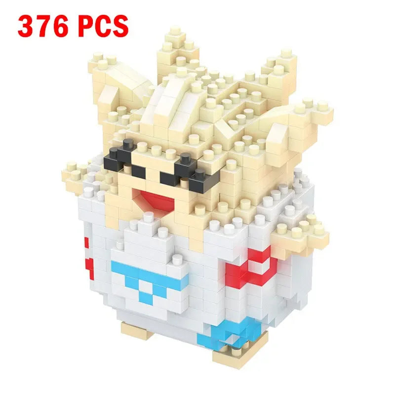 Pokemon Nanoblock Pikachu Set - 66pcs Educational Toy