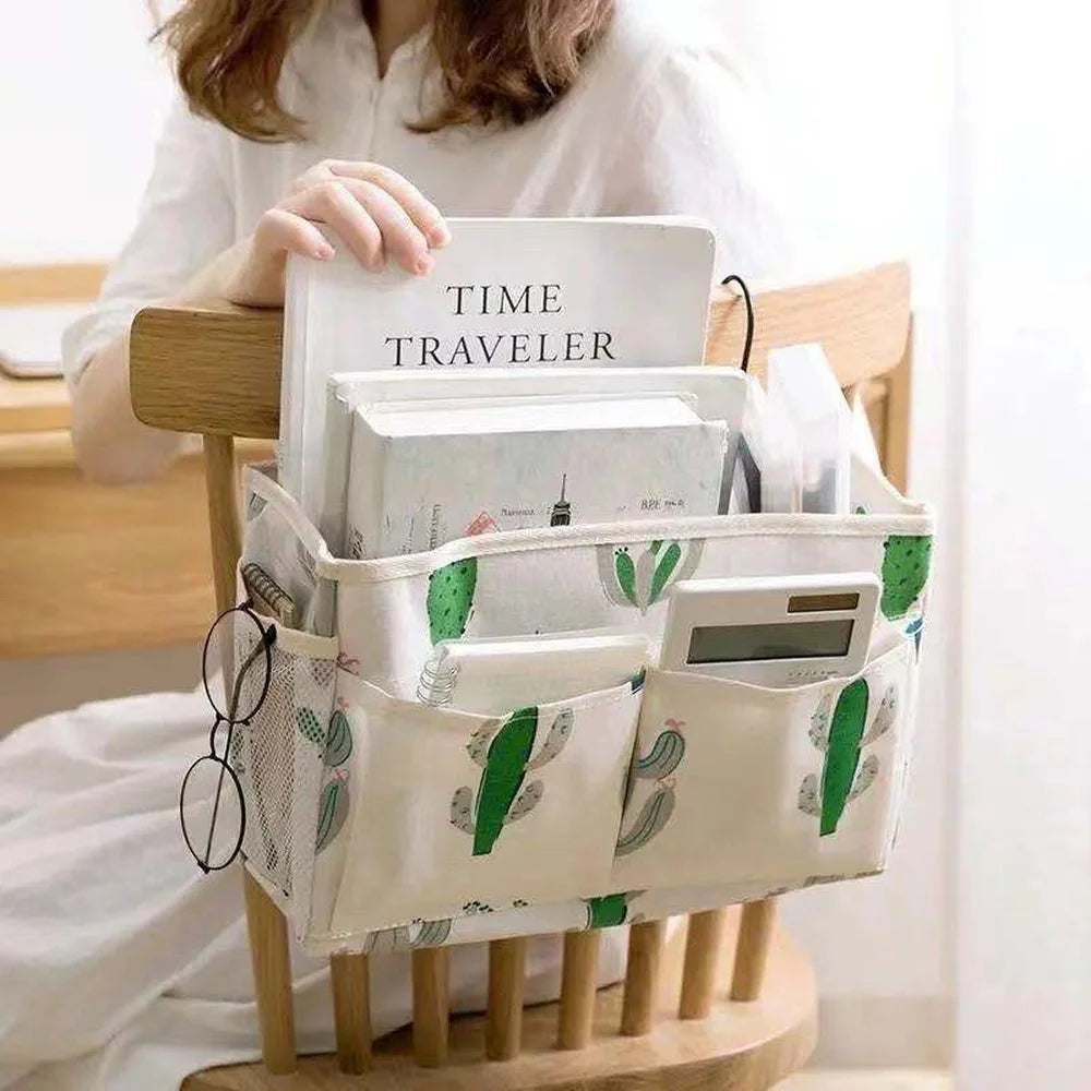 Baby Crib Organizer: Nappy Holder & Toy Storage Caddy