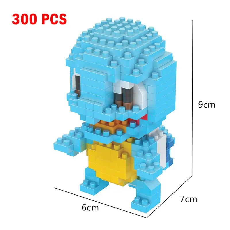 Pokemon Nanoblock Pikachu Set - 66pcs Educational Toy