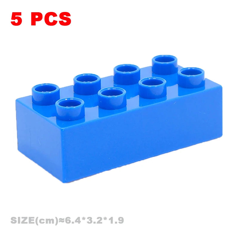 MOC Big Building Blocks - Duploes Compatible DIY Toys