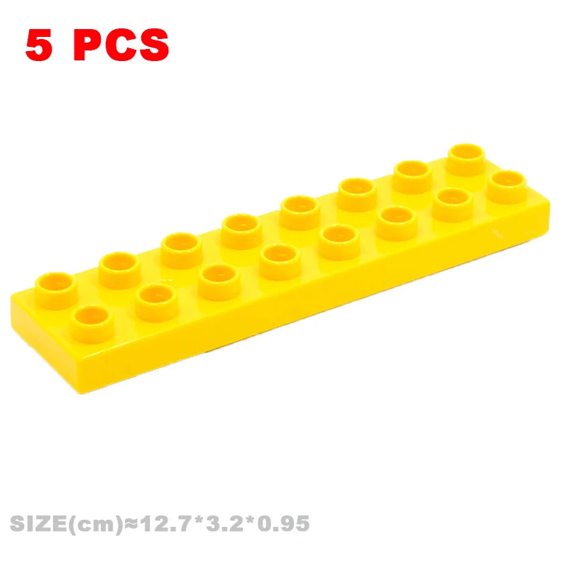 MOC Big Building Blocks - Duploes Compatible DIY Toys
