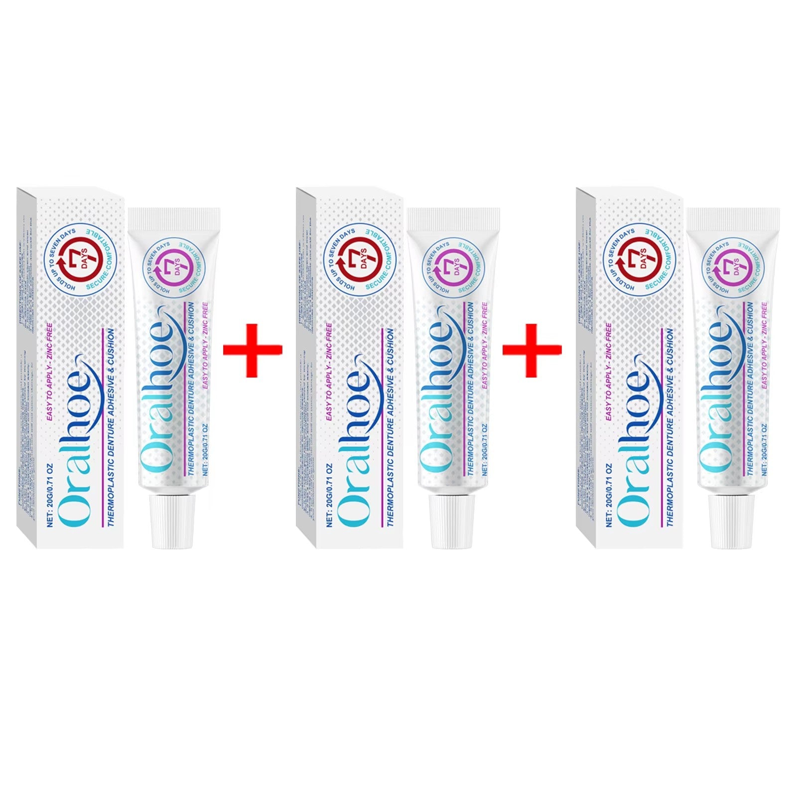Denture Adhesive Cream - Strong Hold for Secure Dentures