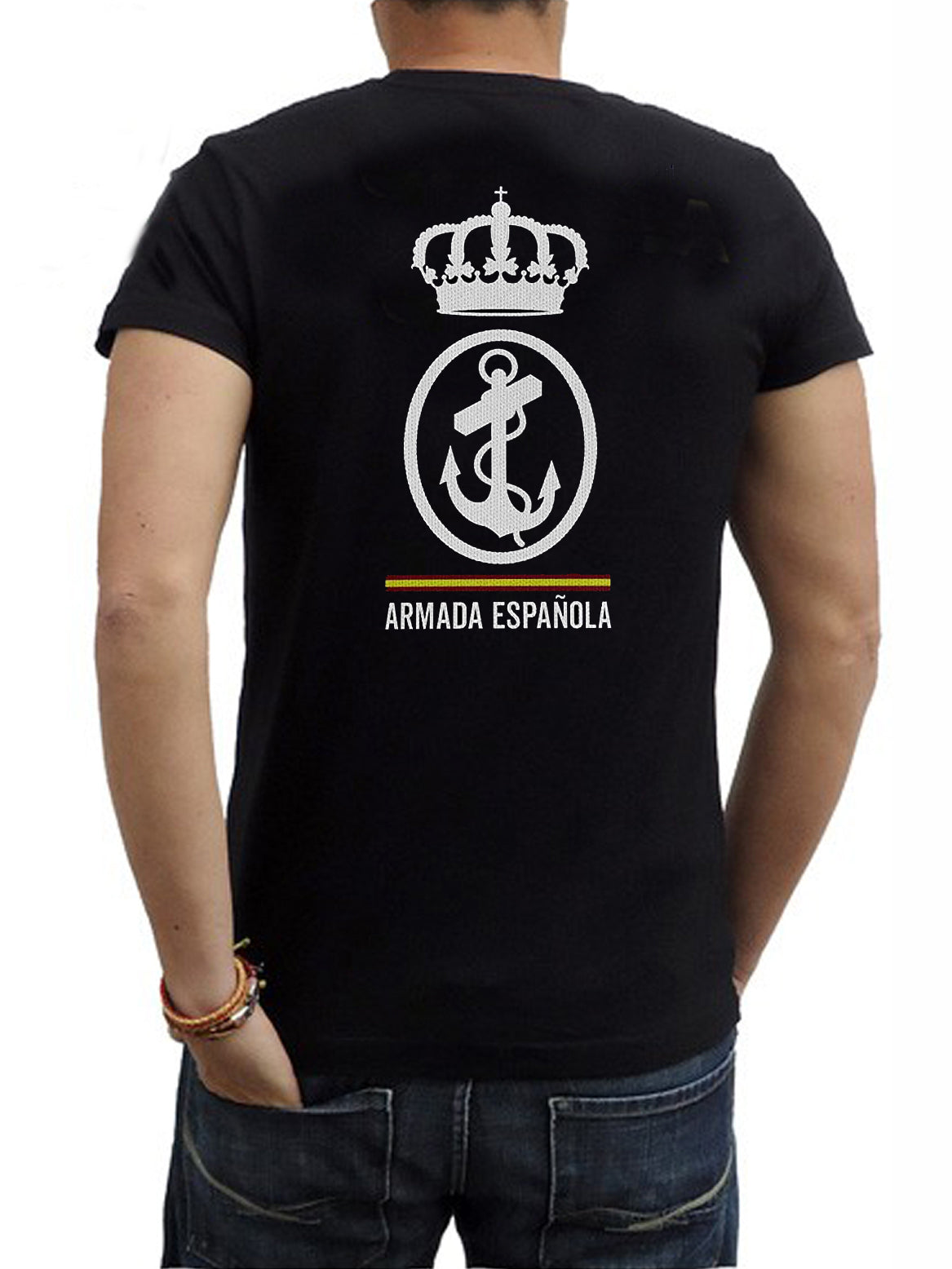 Spanish Naval T-Shirt 100% Cotton Casual O-Neck S-3XL