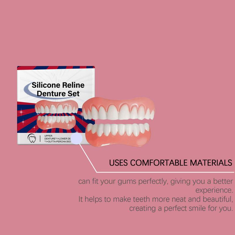 Silicone Denture Reline Kit - Professional & Portable