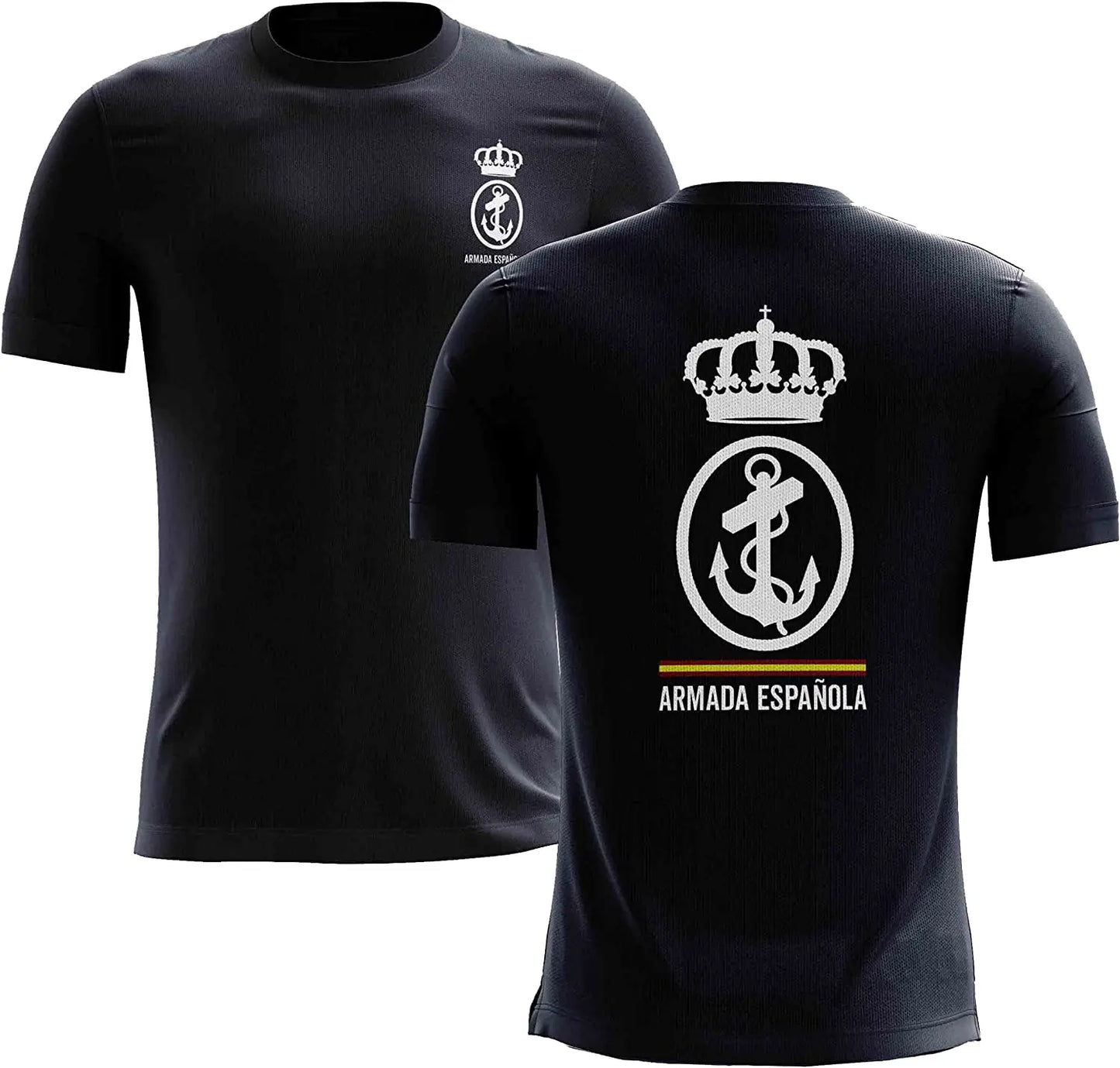 Spanish Naval T-Shirt 100% Cotton Casual O-Neck S-3XL