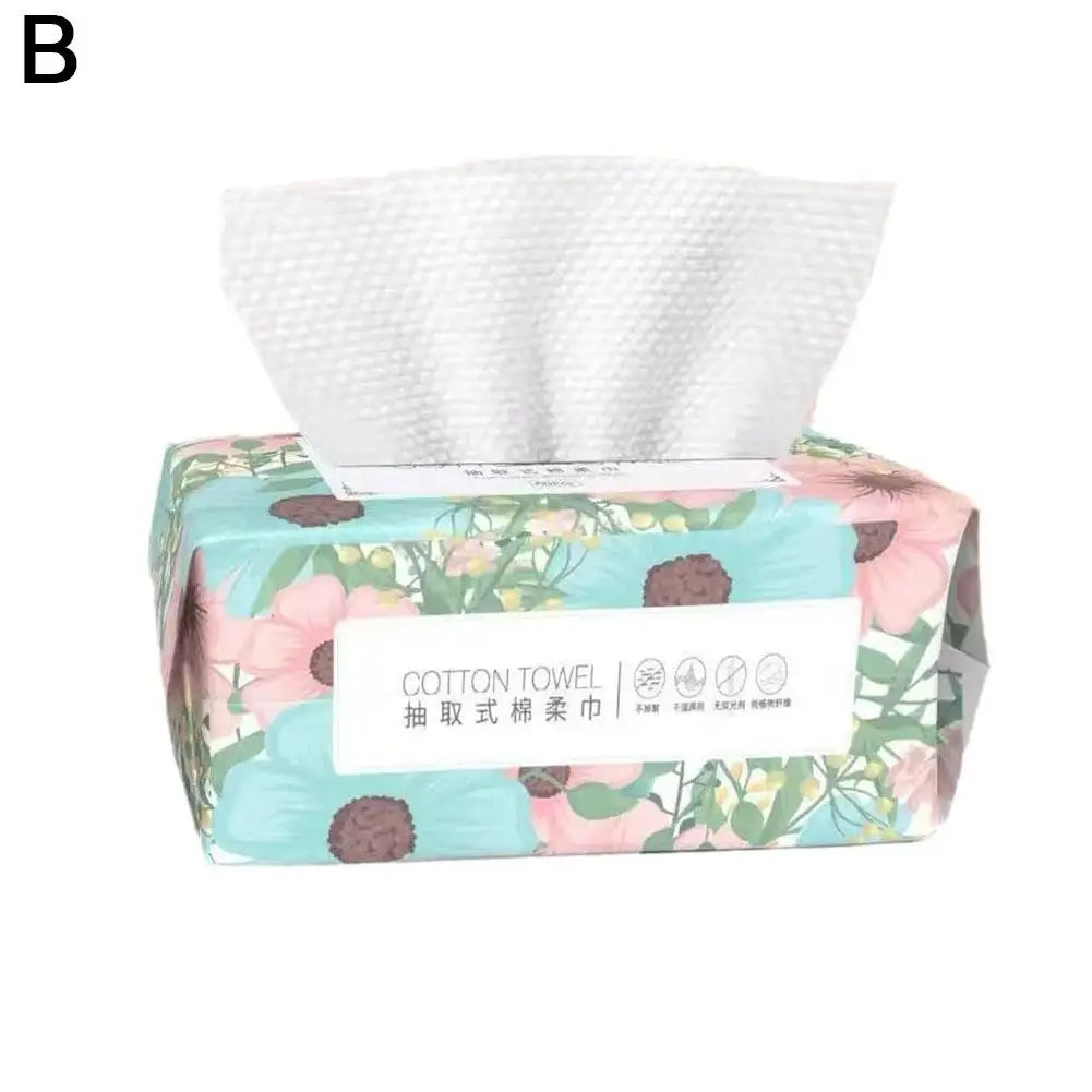 Disposable Cotton Face Towels - Soft & Extractable