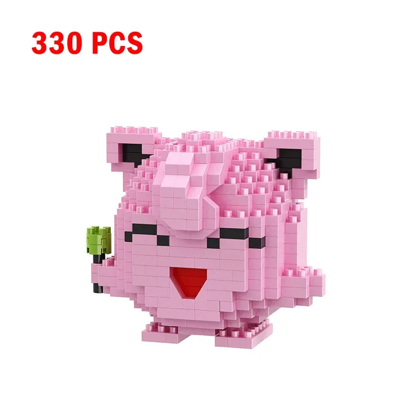 Pokemon Nanoblock Pikachu Set - 66pcs Educational Toy